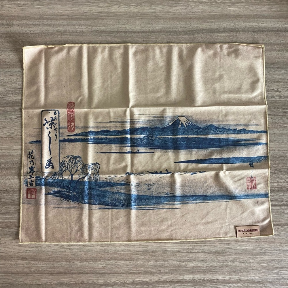 Jacques Marie Mage eyeclass cleaning cloth.